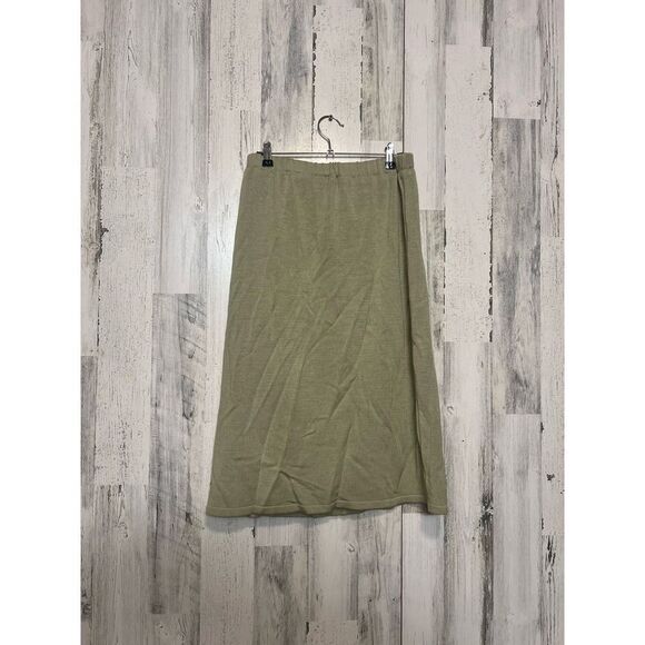 MECO Tan midi skirt - Picture 1 of 4